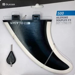 2 Ailerons 5"5 à Bords Souples Pour Twin Fish . -Série Surf 2 ailerons 55 a bords souples pour twin fish 2