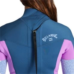 Billabong 2024 Femmes Synergy 3/2mm GBS Back Zip Combinaison Néoprène -Série Surf 2024 femmes synergy 32mm gbs back zip combinaison neoprene 5