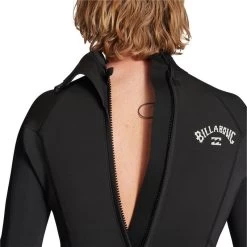 Billabong 2024 Hommes Absolute 3/2mm Flatlock Back Zip Combinaison Néoprène -Série Surf 2024 hommes absolute 32mm flatlock back zip combinaison neoprene 3