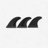 3 Ailerons Noir Compatibles Boitiers FUTURES -Série Surf 3 ailerons noir compatibles boitiers futures
