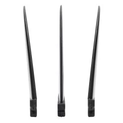 3 Ailerons Noir Compatibles Boitiers FUTURES -Série Surf 3 ailerons noir compatibles boitiers futures 2