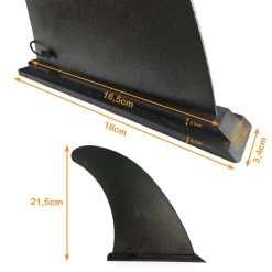 Aileron Central De Rechange Paddles Gonflables Avec Système De Fixation à Gliss -Série Surf aileron central de rechange paddles gonflables avec systeme de fixation a gliss 3