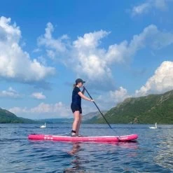 AQUAPLANET Kit De Planche à Pagaie Gonflable Pour Kayak - Rockit, Rose -Série Surf aquaplanet kit de planche a pagaie gonflable pour kayak rockit rose 4