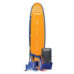 AQUAPLANET Kit Paddle Gonflable - Max Orange -Série Surf aquaplanet kit paddle gonflable max orange 2