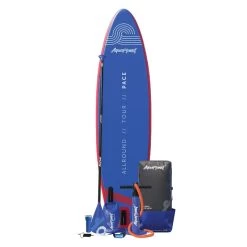 AQUAPLANET Kit Stand Up Paddle Gonflable - Pace Rouge Et Bleu -Série Surf aquaplanet kit stand up paddle gonflable pace rouge et bleu 2