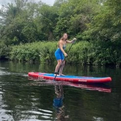 AQUAPLANET Kit Stand Up Paddle Gonflable - Pace Rouge Et Bleu -Série Surf aquaplanet kit stand up paddle gonflable pace rouge et bleu 4