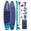 AQUAPLANET Kit Stand Up Paddle Gonflable - Pace Sarcelle Et Minuit -Série Surf aquaplanet kit stand up paddle gonflable pace sarcelle et minuit