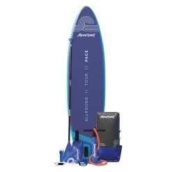 AQUAPLANET Kit Stand Up Paddle Gonflable - Pace Sarcelle Et Minuit -Série Surf aquaplanet kit stand up paddle gonflable pace sarcelle et minuit 2