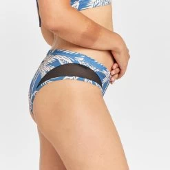 Bas De Maillot De Bain Culotte Femme - Savana Palmer Bleu 11 Bas De Maillot De Bain Culotte Femme - Savana Palmer Bleu -Série Surf bas de maillot de bain culotte femme savana palmer bleu 3