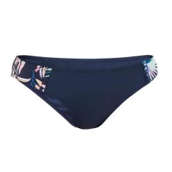 Bas De Maillot De Bain Femme Culotte Roxy Uni Avec Empiècement Floral -Série Surf bas de maillot de bain femme culotte roxy uni avec empiecement floral 2