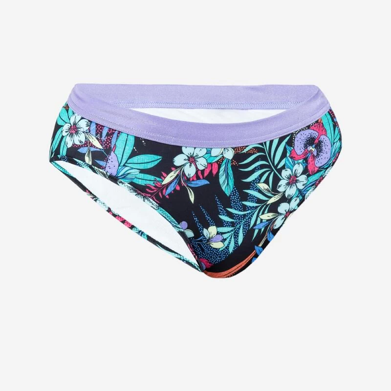 Bas De Maillot De Bain Fille - 900 Buddy Violet Turquoise 3 Bas De Maillot De Bain Fille - 900 Buddy Violet Turquoise