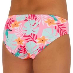 Bas De Maillot De Bain FILLETTE ROSE MADI 100 12 Bas De Maillot De Bain FILLETTE ROSE MADI 100 -Série Surf bas de maillot de bain fillette rose madi 100 3