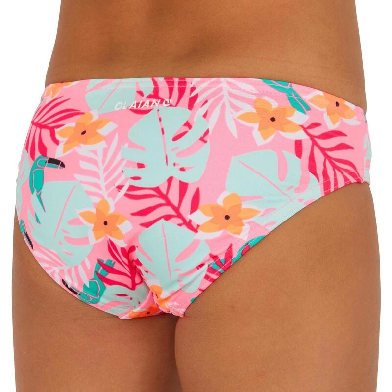 Bas De Maillot De Bain FILLETTE ROSE MADI 100 6 Bas De Maillot De Bain FILLETTE ROSE MADI 100 – Image 4