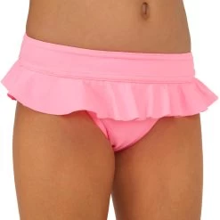 Bas De Maillot De Bain FILLETTE ROSE MADI 100 15 Bas De Maillot De Bain FILLETTE ROSE MADI 100 -Série Surf bas de maillot de bain fillette rose madi 100 6