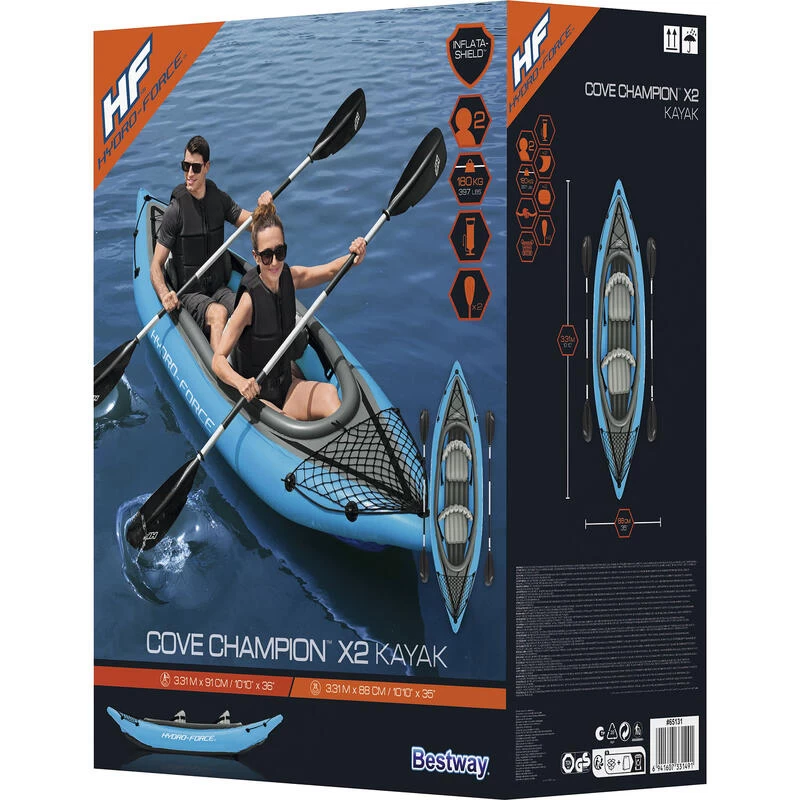 Bestway Hydro Force Kayak Cove Champion X2 4 Bestway Hydro Force Kayak Cove Champion X2 – Image 2