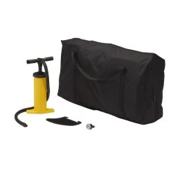 Canoë Kayak Gonflable Bleu 1 à 2 Places + Pagaie + Sac Transport + Pompe Double -Série Surf canoe kayak gonflable bleu 1 a 2 places pagaie sac transport pompe double 3