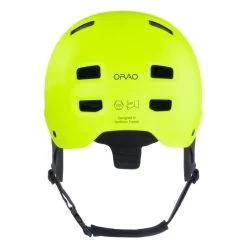 CASQUE DE KITE / WING KS 500 Jaune Fluo -Série Surf casque de kite wing ks 500 jaune fluo 4