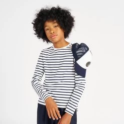 Tribord Casquette Bateau Sailing 500 Enfant Voile Ecru Bleu -Série Surf casquette bateau sailing 500 enfant voile ecru bleu 7