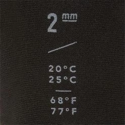 CHAUSSETTE SURF BODYBOARD 100 Néoprène 2MM NOIR -Série Surf chaussette surf bodyboard 100 neoprene 2mm noir 6