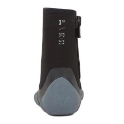 Chaussons Surf Bottillons 500 Néoprène Zip 3 Mm Noir Gris -Série Surf chaussons surf bottillons 500 neoprene zip 3 mm noir gris 2