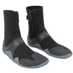 Chaussons Surf Bottillons 500 Néoprène Zip 3 Mm Noir Gris -Série Surf chaussons surf bottillons 500 neoprene zip 3 mm noir gris 4