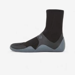 Chaussons Surf Bottillons 500 Néoprène Zip 3 Mm Noir Gris -Série Surf chaussons surf bottillons 500 neoprene zip 3 mm noir gris 5