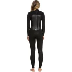 Roxy Combinaison De Surf 4/3mm Zip Dos - Noir - Prologue - Femme -Série Surf combinaison de surf 43mm zip dos noir prologue femme 2