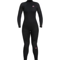 Billabong Combinaison De Surf 5/4mm Zip Dos - Noir - Launch - Femme -Série Surf combinaison de surf 54mm zip dos noir launch femme 3