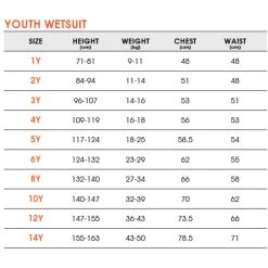 Combinaison De Surf Enfant 4.3 PIONNER MADNESS -Série Surf combinaison de surf enfant 43 pionner madness 8