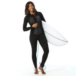 Combinaison Longjane Femme Expert Néoprène 1.5 Mm Extra Souple Sans Zip -Série Surf combinaison longjane femme expert neoprene 15 mm extra souple sans zip 9