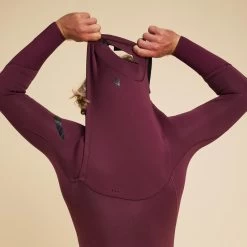 Combinaison Surf Néoprène 4/3 Mm Homme - 900 Bordeaux -Série Surf combinaison surf neoprene 43 mm homme 900 bordeaux 2