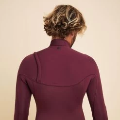 Combinaison Surf Néoprène 4/3 Mm Homme - 900 Bordeaux -Série Surf combinaison surf neoprene 43 mm homme 900 bordeaux 3