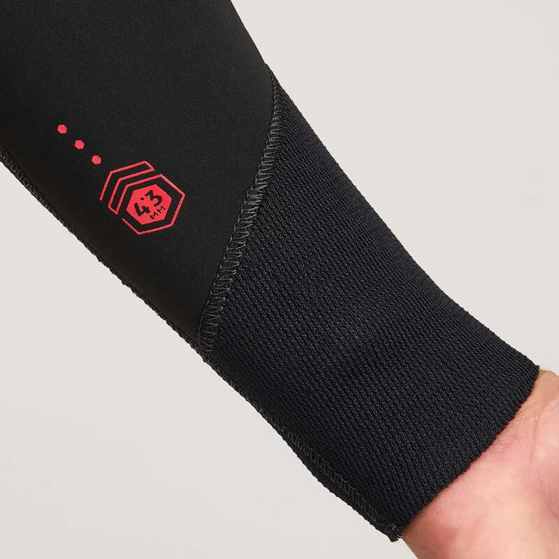 Combinaison Surf Néoprène 4/3 Mm Homme - 900 Team Rider Noir 10 Combinaison Surf Néoprène 4/3 Mm Homme - 900 Team Rider Noir – Image 8
