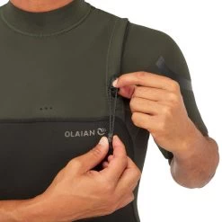 Combinaison Surf Pro John 900 Néoprène Homme Kaki -Série Surf combinaison surf pro john 900 neoprene homme kaki 4