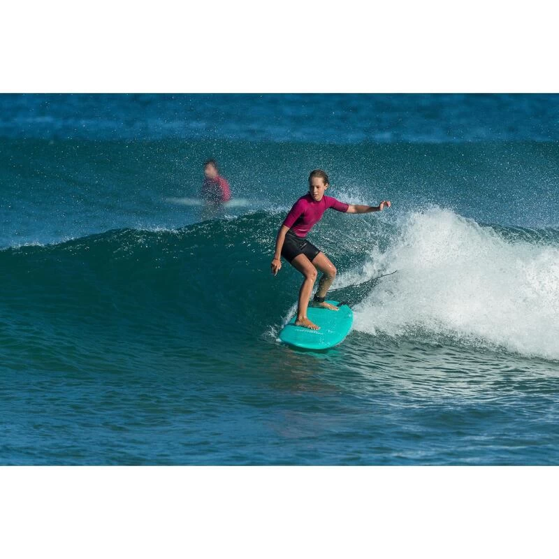 Tribord Combinaison Surf Shorty 100 Néoprène Enfant Violet 4 Tribord Combinaison Surf Shorty 100 Néoprène Enfant Violet – Image 2