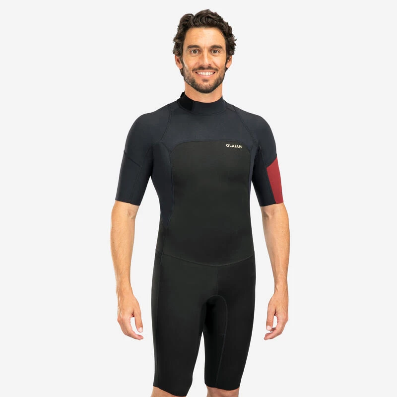 Combinaison Surf Shorty 500 Stretch Néoprène 1,5 Mm Homme Bdx 3 Combinaison Surf Shorty 500 Stretch Néoprène 1,5 Mm Homme Bdx