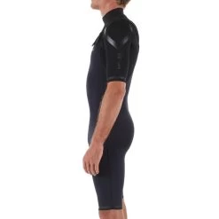Combinaison Surf Shorty 900 Néoprène No Zip Homme Noire Manches Courtes -Série Surf combinaison surf shorty 900 neoprene no zip homme noire manches courtes 2