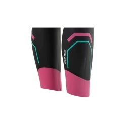 Zone3 Femmes Agile Swim Combinaison Néoprène - Black / Pink / Turquoise -Série Surf femmes agile swim combinaison neoprene black pink turquoise 3