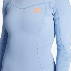 Billabong Femmes Synergy 4/3mm Back Zip Combinaison Néoprène -Série Surf femmes synergy 43mm back zip combinaison neoprene 3