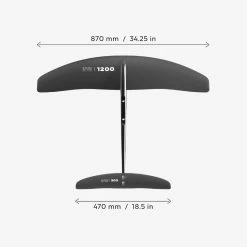 Tribord Foil De Wingfoil 1200 Cm² - WNG500 -Série Surf foil de wingfoil 1200 cm wng500 3