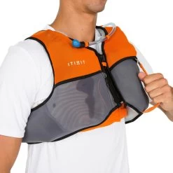 GILET AIDE A LA FLOTTABILITE SUP ET KAYAK WAIRGO HYDRATATION 50N ORANGE -Série Surf gilet aide a la flottabilite sup et kayak wairgo hydratation 50n orange 2