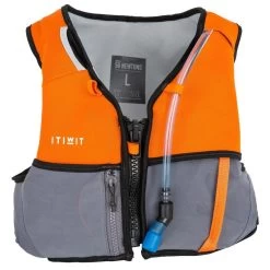 GILET AIDE A LA FLOTTABILITE SUP ET KAYAK WAIRGO HYDRATATION 50N ORANGE -Série Surf gilet aide a la flottabilite sup et kayak wairgo hydratation 50n orange 3