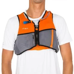 GILET AIDE A LA FLOTTABILITE SUP ET KAYAK WAIRGO HYDRATATION 50N ORANGE -Série Surf gilet aide a la flottabilite sup et kayak wairgo hydratation 50n orange 5
