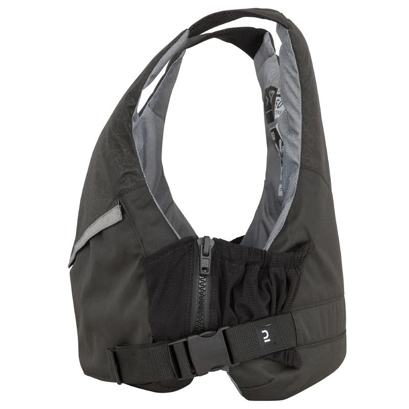 Tribord Gilet D'aide à La Flottabilité BA 50 Newtons Voile Dinghy 500 Noir 4 Tribord Gilet D'aide à La Flottabilité BA 50 Newtons Voile Dinghy 500 Noir – Image 2