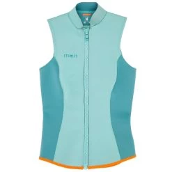 GILET NÉOPRÈNE KAYAK ET STAND UP PADDLE 500 FEMME 2 MM VERT -Série Surf gilet neoprene kayak et stand up paddle 500 femme 2 mm vert 3