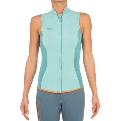 GILET NÉOPRÈNE KAYAK ET STAND UP PADDLE 500 FEMME 2 MM VERT -Série Surf gilet neoprene kayak et stand up paddle 500 femme 2 mm vert 4
