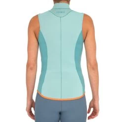 GILET NÉOPRÈNE KAYAK ET STAND UP PADDLE 500 FEMME 2 MM VERT -Série Surf gilet neoprene kayak et stand up paddle 500 femme 2 mm vert 6