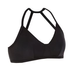 Haut De Maillot De Bain BRASSIERE CARO NOIRE Avec Dos Structuré Et Réglable -Série Surf haut de maillot de bain brassiere caro noire avec dos structure et reglable 2