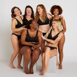 Haut De Maillot De Bain Femme Toutes Tailles - 6'50 Noir -Série Surf haut de maillot de bain femme toutes tailles 650 noir 2