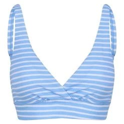 Regatta Haut De Maillot De Bain PALOMA Femme (Bleu Clair / Blanc)